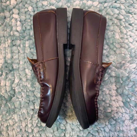 Sperry  Top Sider Colton Burgundy Penny Loafer Private School Uniform Preppy - Picture 7 of 15